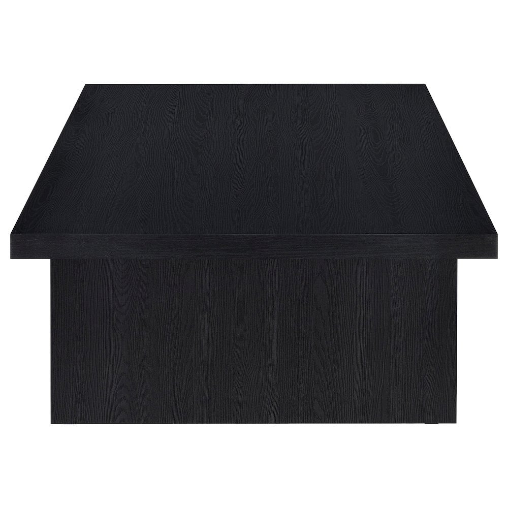 Caroline Black 2-piece Rectangular Coffee and End Table Set