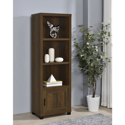 3-Shelf Bookcase With Storage Cabinet