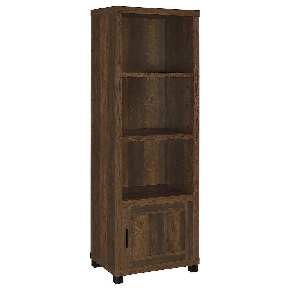 3-Shelf Bookcase With Storage Cabinet