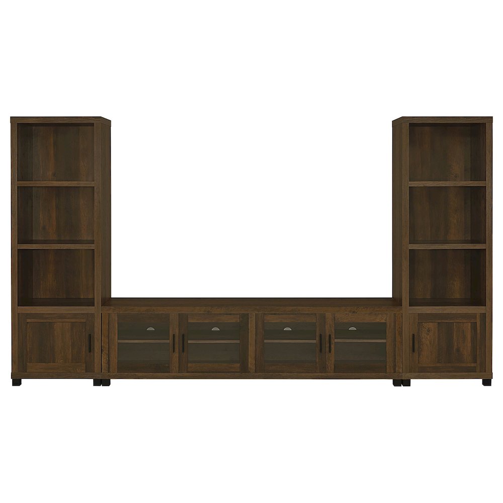 3-Shelf Bookcase With Storage Cabinet