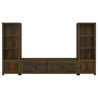 3-Shelf Bookcase With Storage Cabinet