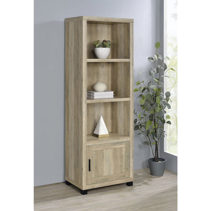 3-Shelf Bookcase With Storage Cabinet