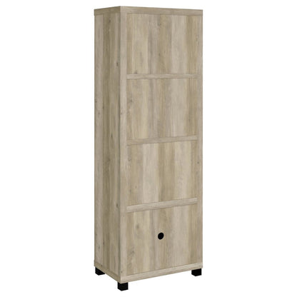 3-Shelf Bookcase With Storage Cabinet