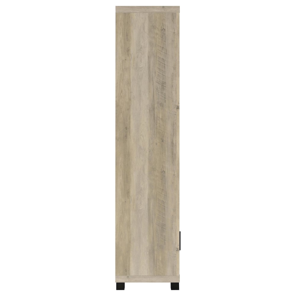3-Shelf Bookcase With Storage Cabinet