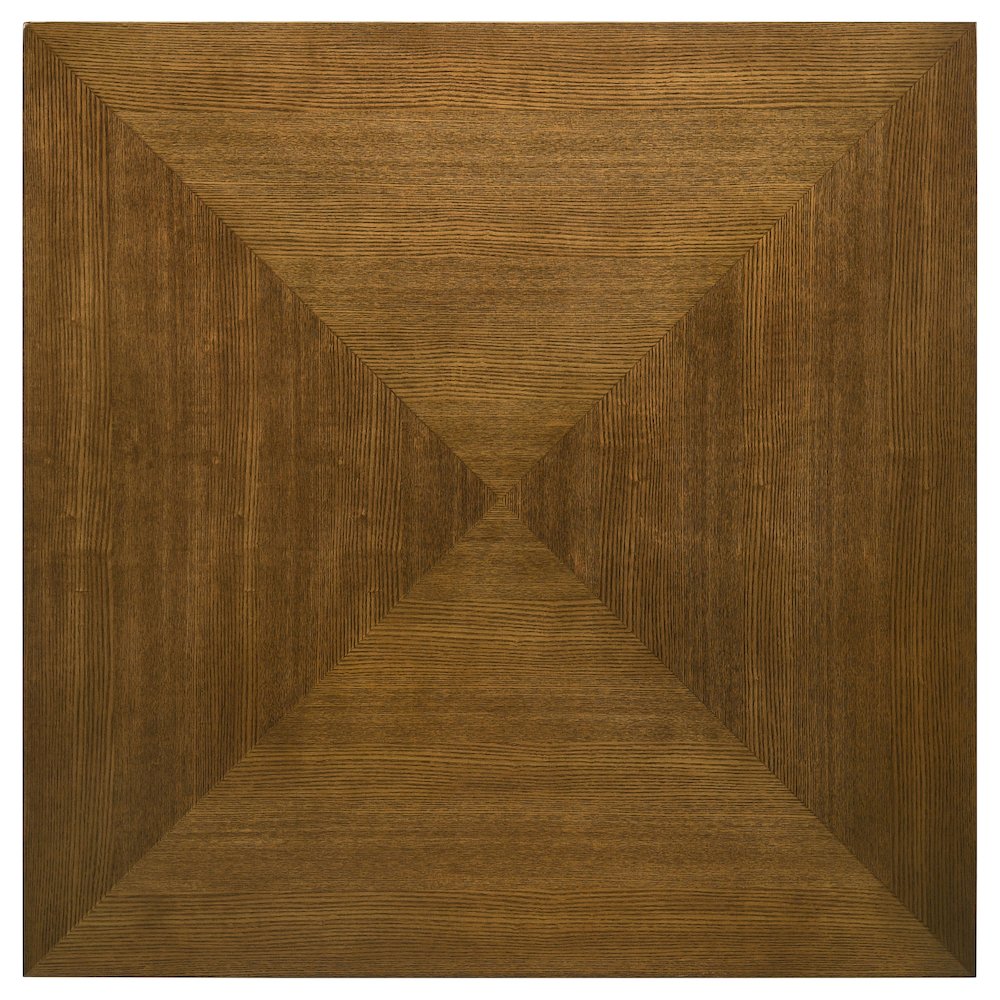 Walnut Coffee Table with Diamond Parquet