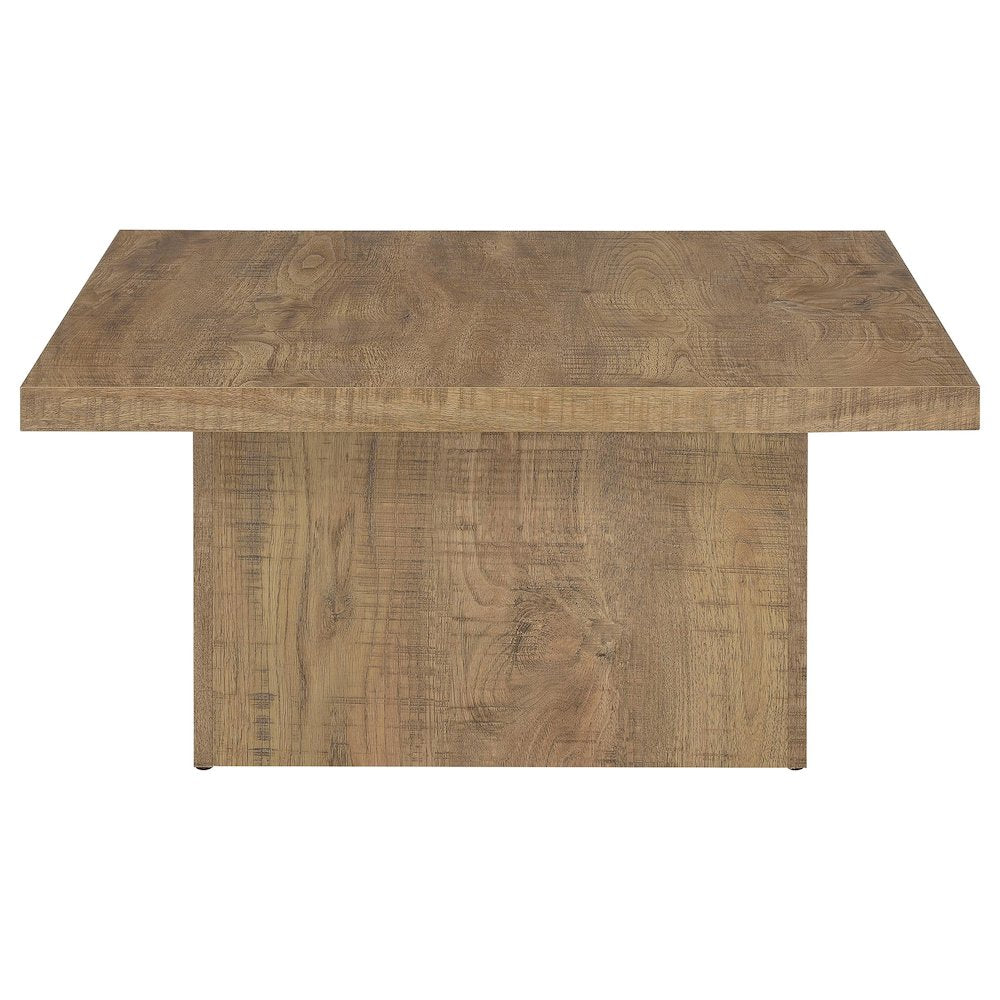 Exeter Mango Square 2-piece Coffee Table Set