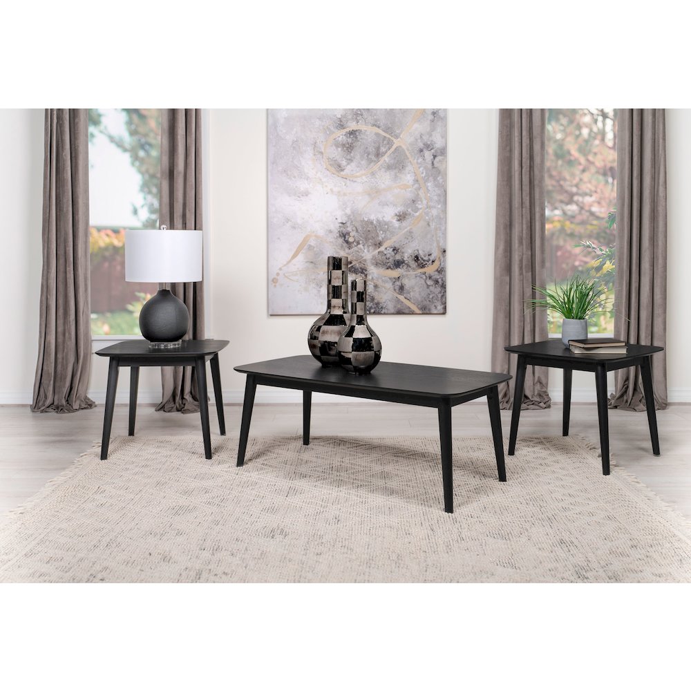 Black 3-piece Occasional Set