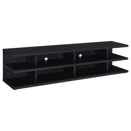 Starnes Black 78-inch 2-tier TV Stand
