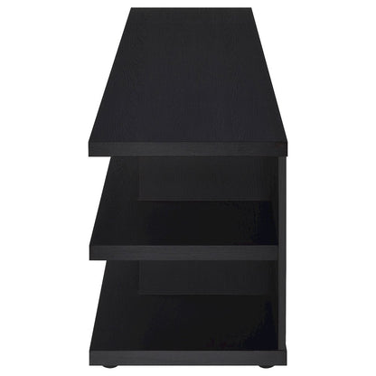 Starnes Black 78-inch 2-tier TV Stand