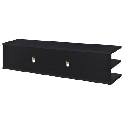Starnes Black 78-inch 2-tier TV Stand