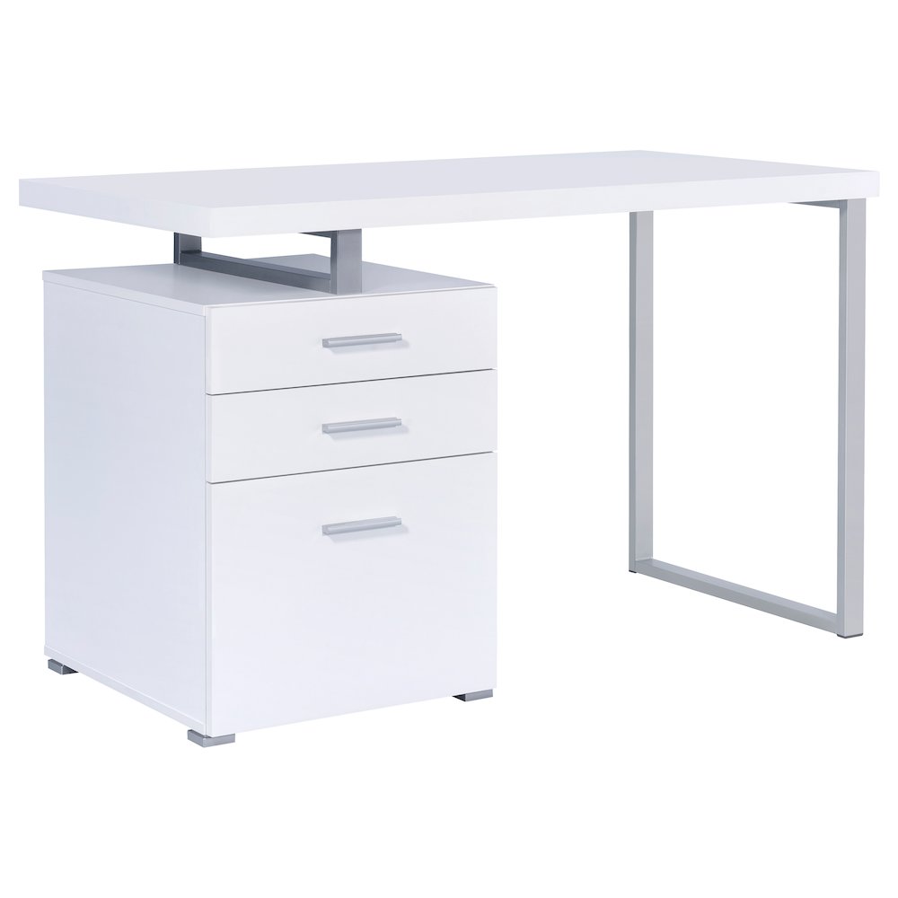 3-drawer Reversible Office Desk