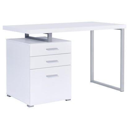 3-drawer Reversible Office Desk