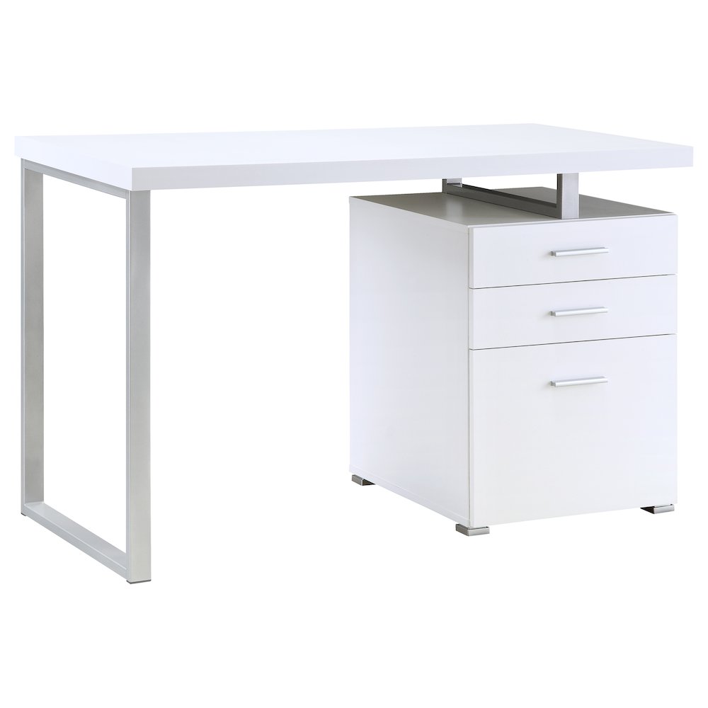 3-drawer Reversible Office Desk