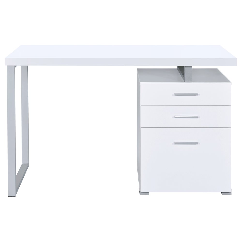3-drawer Reversible Office Desk