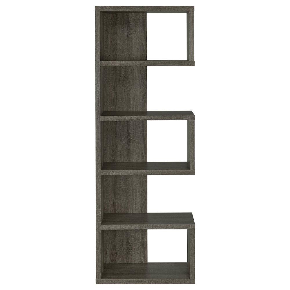Casual 5-shelf Bookcase