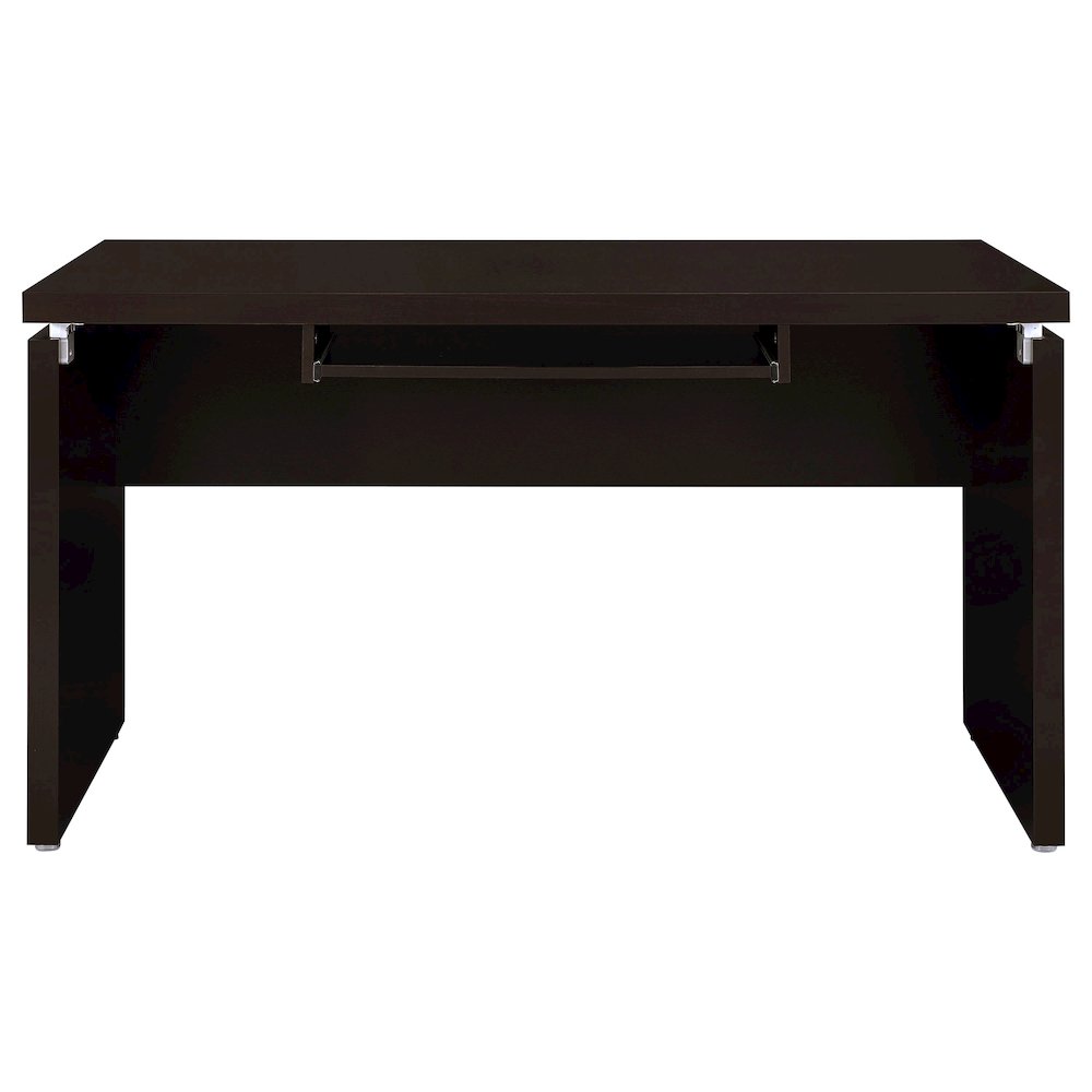 Ulloa Cappuccino L-Shape Desk with Mobile File Cabinet