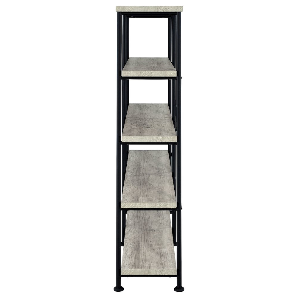Industrial Double-wide Bookcase