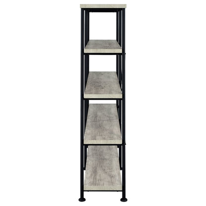 Industrial Double-wide Bookcase