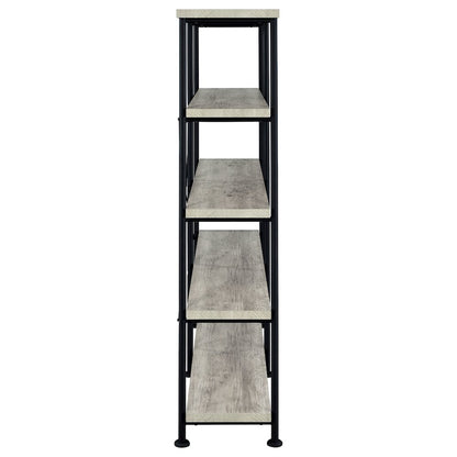 Industrial Double-wide Bookcase