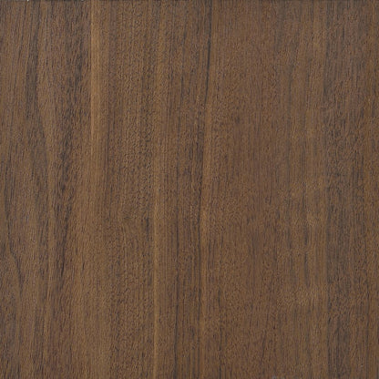 Rodger Walnut 3-shelf Cabinet Bookcase