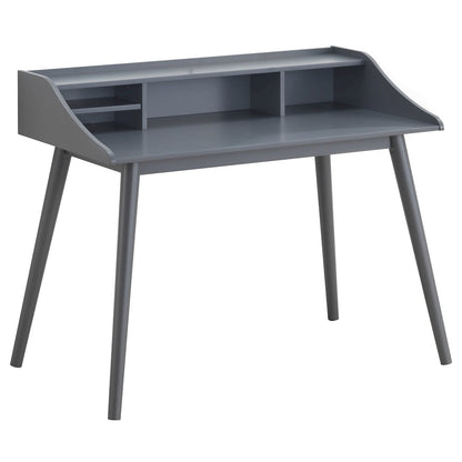 Grey 4-compartment Writing Desk