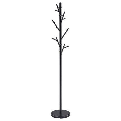Contemporary Black Coat Rack