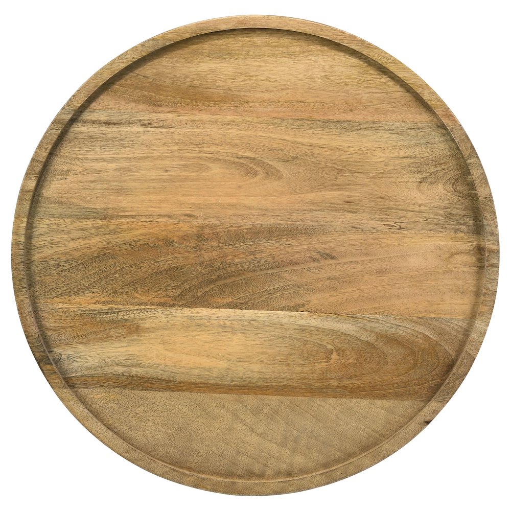 Round Top Pedestal Accent Table