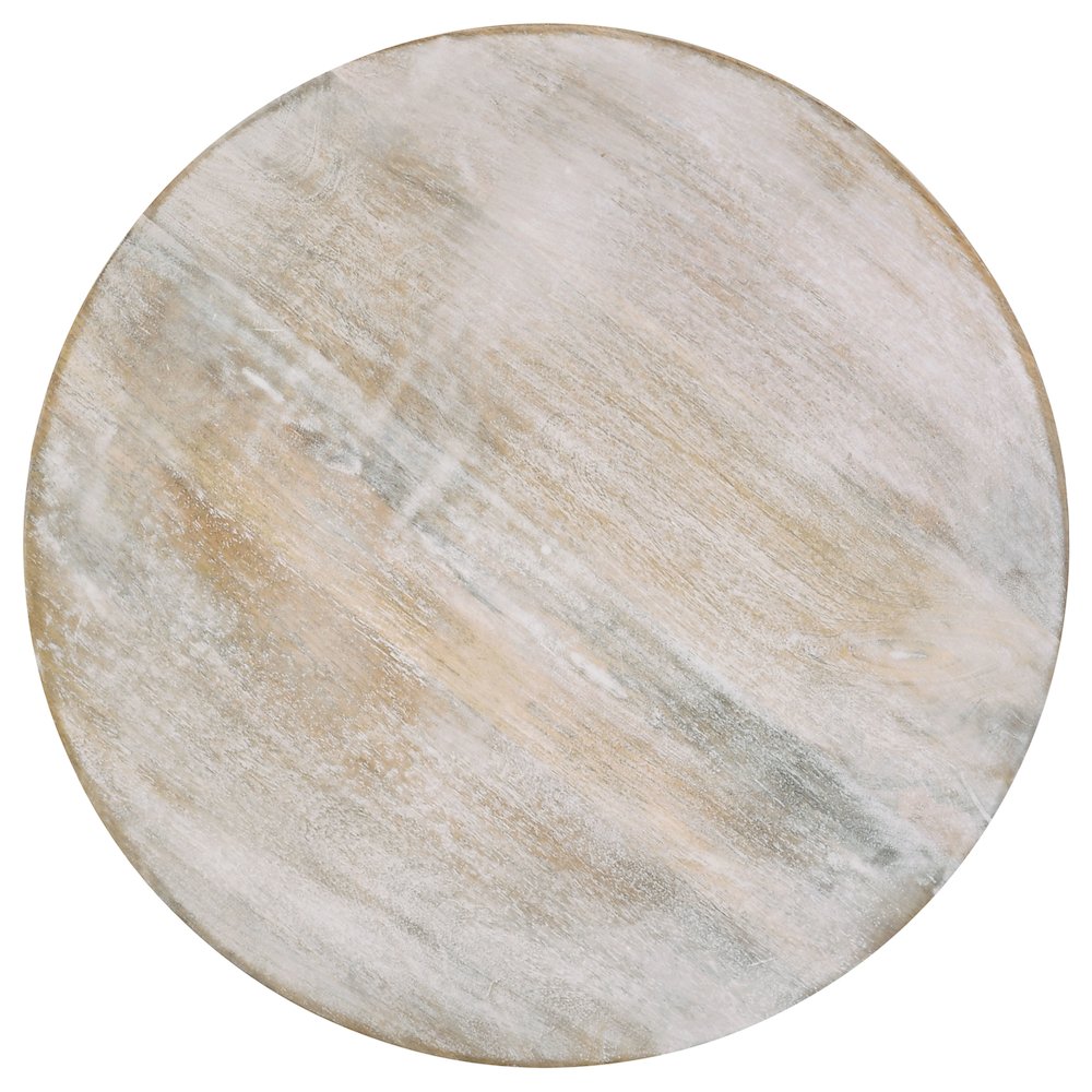 Round Shaped Pedestal Accent Table
