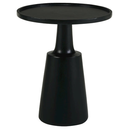 Round Top Pedestal Accent Table