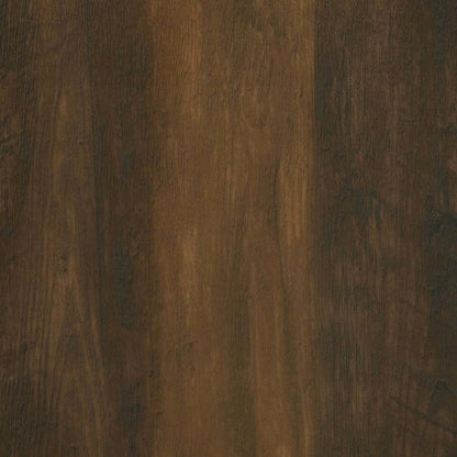 Dark Pine and Black 4-Door Accent Cabinet