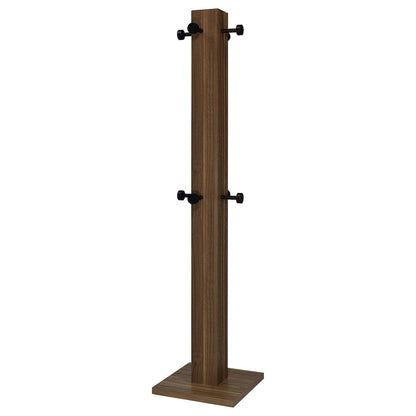 Rawlins Walnut Engineered Wood Coat Rack