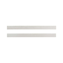 Westwood Design Olivia Traditional Wood Full Size Bed Rails in Brushed White