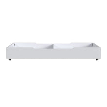 Westwood Design Rowan Modern Style Wood Trundle in Ash Linen White