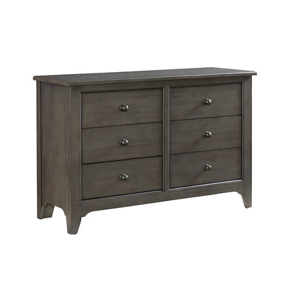 Taylor 6-Drawer Dresser, Dusk