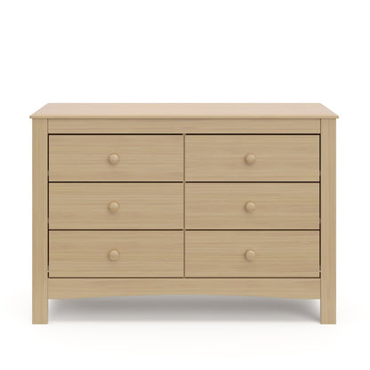Graco Noah 6 Drawer Double Dresser - Driftwood