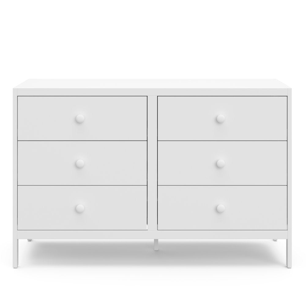 Graco Universal 6 Drawer Dresser - White