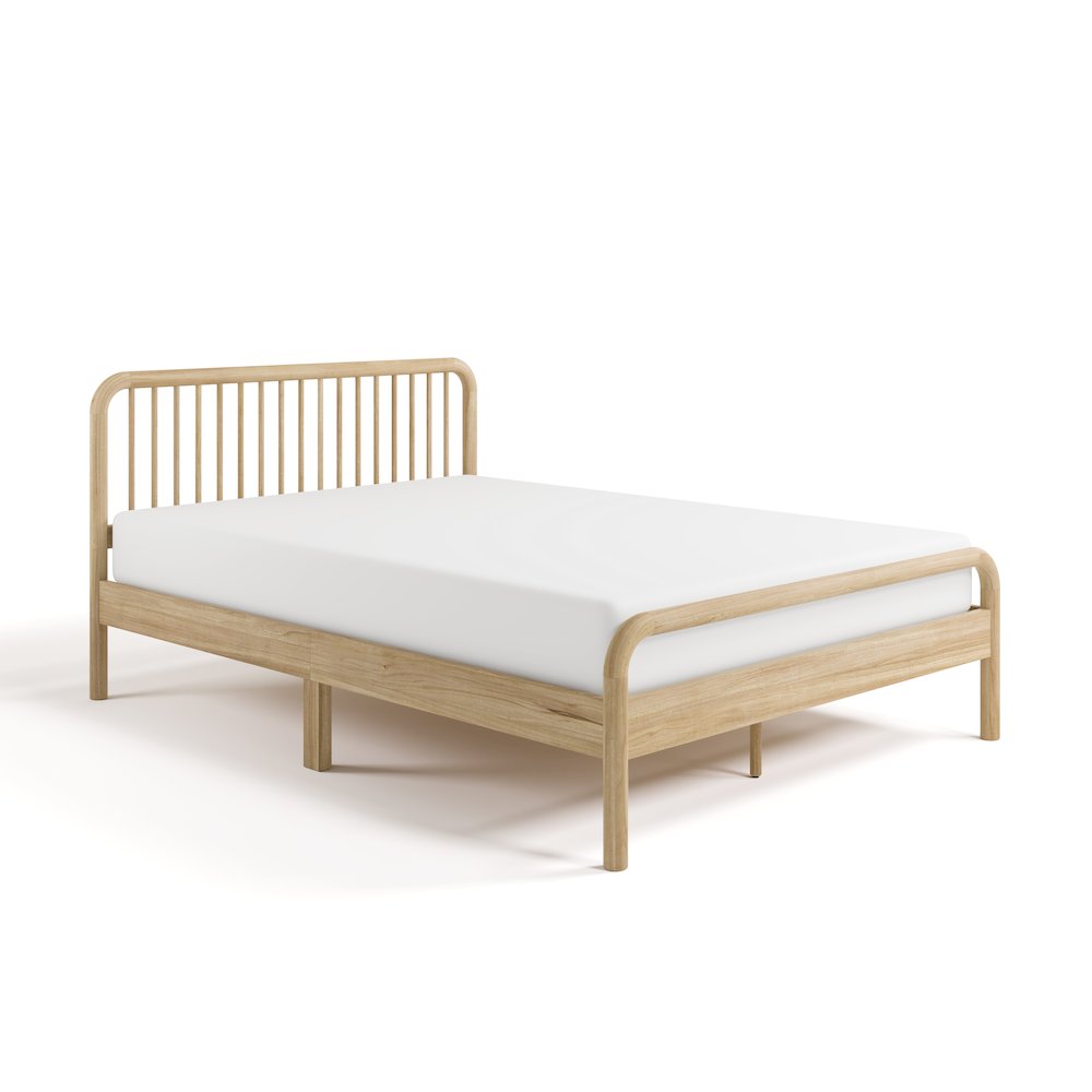 Porto Full Bed - Natural