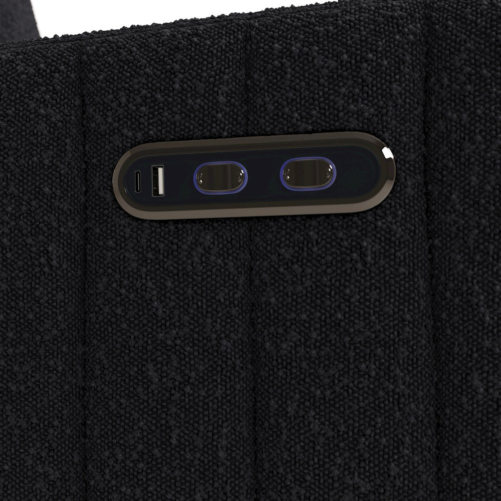 Kyoto Power Recliner - Black Boucle