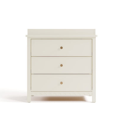 Graco Sasha 3 Drawer Chest with Changing Topper - Frosted Oat
