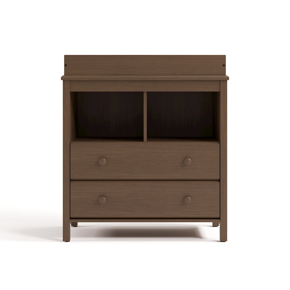Alpine 2-Drawer Changing Chest- Hazelnut