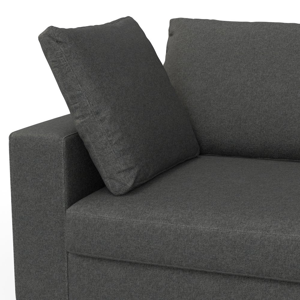 Charlie 78-Inch Sofa In Tightly Woven Performance Fabric
