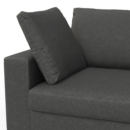 Charlie 78-Inch Sofa In Tightly Woven Performance Fabric
