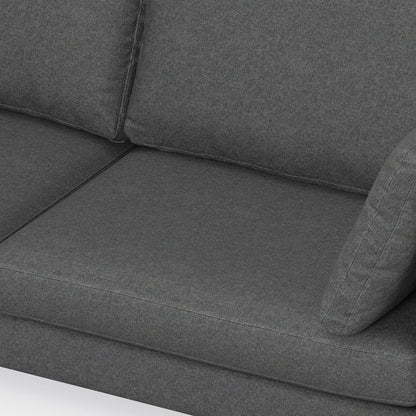 Ava 90-Inch Sofa In Tightly Woven Performance Fabric