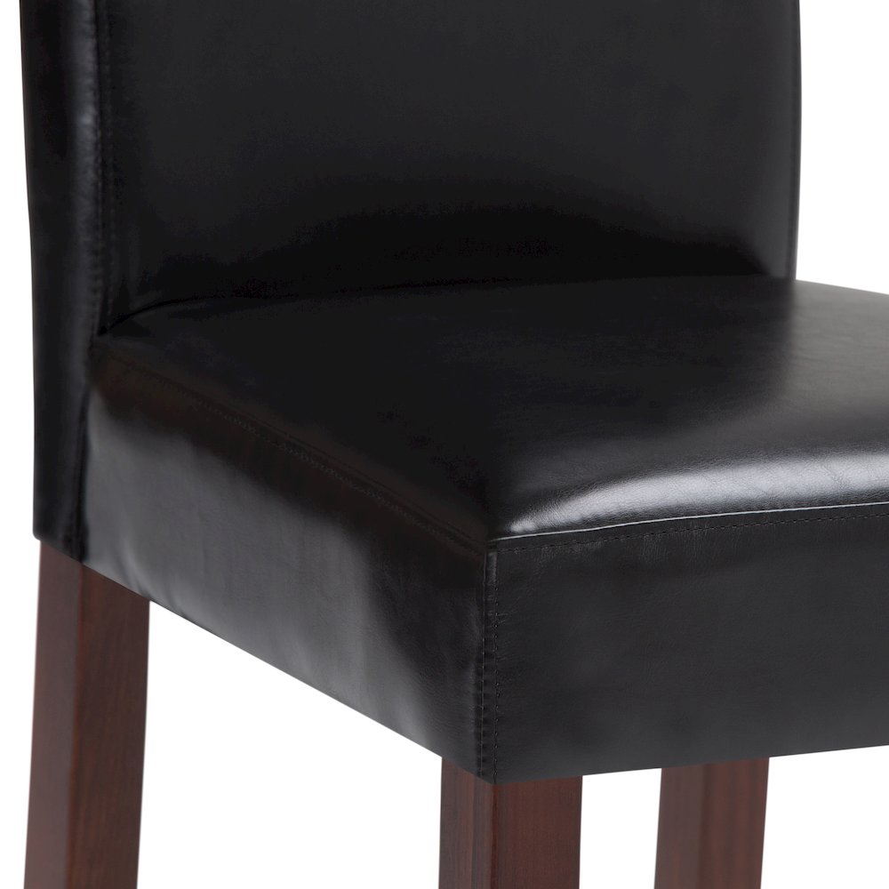 Acadian Solid Hardwood 9 Piece Dining Set In Midnight Black