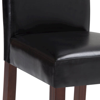 Acadian Solid Hardwood 9 Piece Dining Set In Midnight Black