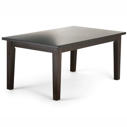Cosmopolitan Solid Hardwood 7 Piece Dining Set In Satin Cream