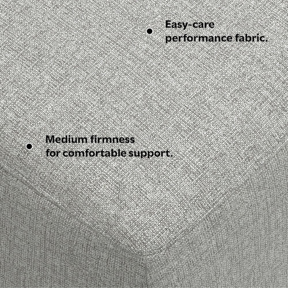 Rex Ottoman In Tightly Woven Performance Fabric