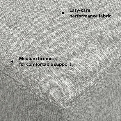 Rex Ottoman In Tightly Woven Performance Fabric