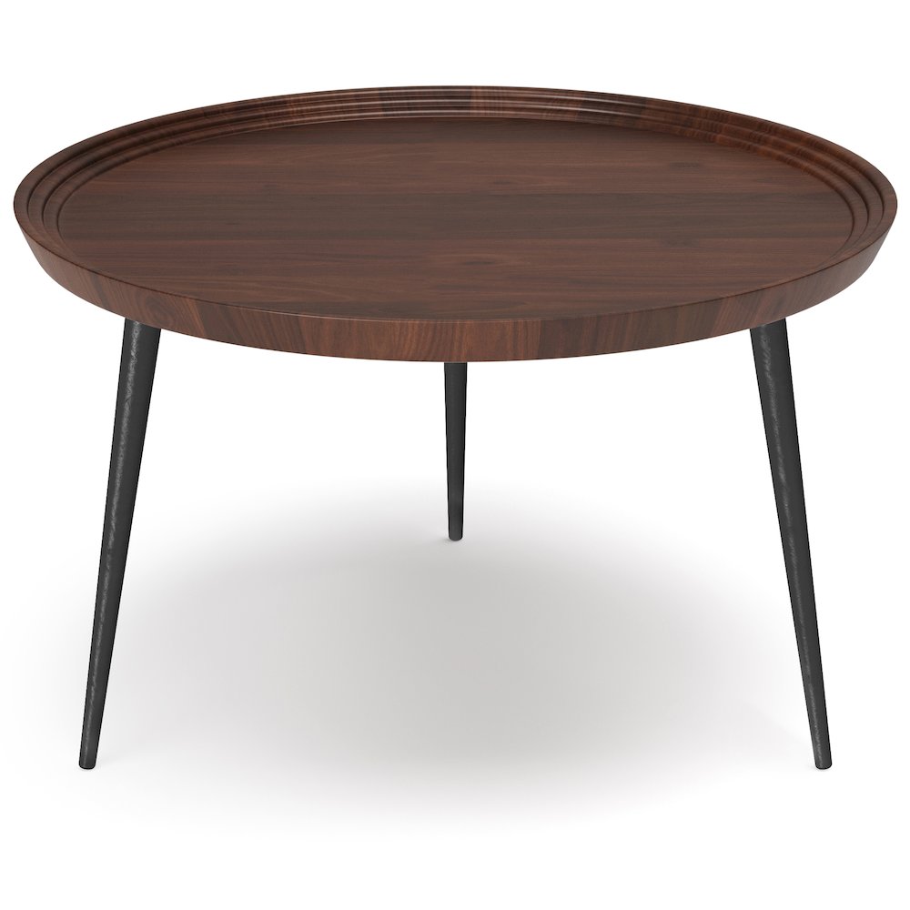 Clairmont Solid Acacia Wood Coffee Table In Cognac