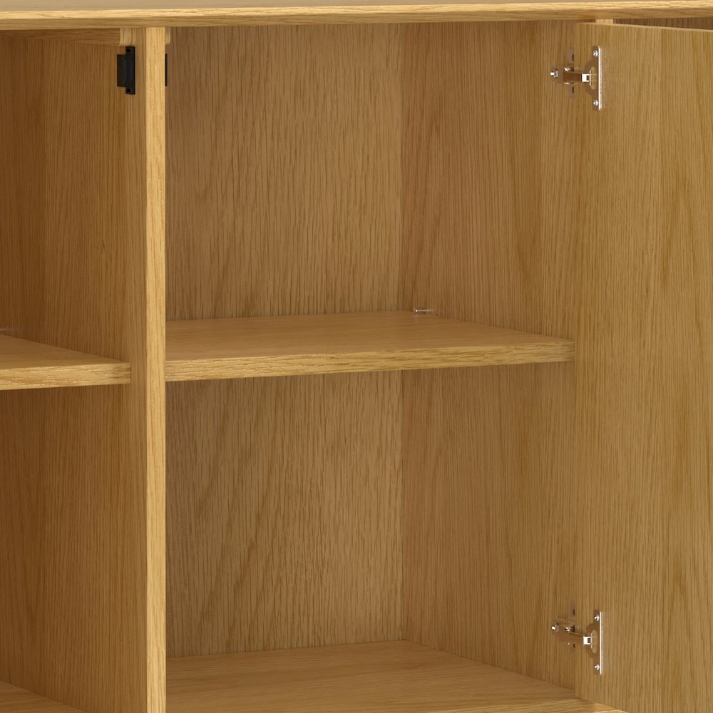 Banting 3 Door Sideboard Buffet In Natural Oak